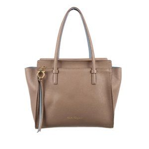 Salvatore Ferragamo Amy Leather Tote Bag